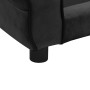 Black plush dog sofa 72x45x30 cm by vidaXL, Beds for dogs - Ref: Foro24-171038, Price: 71,99 €, Discount: %