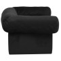 Sofá para perros con cajón felpa negro 75x50x38 cm de vidaXL, Camas para perros - Ref: Foro24-171078, Precio: 97,19 €, Descue...