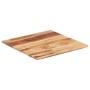 Superficie de mesa madera maciza de sheesham 25-27 mm 70x70 cm de vidaXL, Tableros para mesas - Ref: Foro24-285995, Precio: 8...