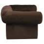 Hundesofa mit brauner Plüschschublade 75x50x38 cm von vidaXL, Betten für Hunde - Ref: Foro24-171077, Preis: 96,90 €, Rabatt: %