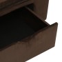 Sofá para perros con cajón felpa marrón 75x50x38 cm de vidaXL, Camas para perros - Ref: Foro24-171077, Precio: 96,90 €, Descu...