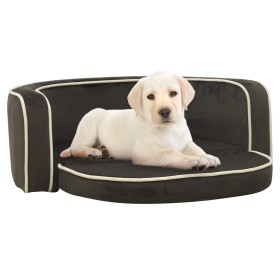 Klappsofa Hundekissen waschbarer Plüsch dunkelgrau 73x67x26 cm von vidaXL, Betten für Hunde - Ref: Foro24-171111, Preis: 50,9...