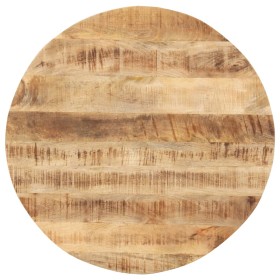 Runde Tischplatte aus massivem Mangoholz 15-16 mm 50 cm von vidaXL, Tischplatten - Ref: Foro24-286000, Preis: 39,30 €, Rabatt: %