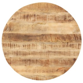 Runde Tischplatte aus massivem Mangoholz 25-27 mm 50 cm von vidaXL, Tischplatten - Ref: Foro24-286005, Preis: 44,50 €, Rabatt: %