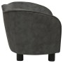 Sofá para perro felpa gris oscuro 66x43x40 cm de vidaXL, Camas para perros - Ref: Foro24-171127, Precio: 89,44 €, Descuento: %