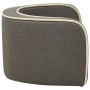 Sofá plegable para perros cojín lavable de lino gris 76x71x30cm de vidaXL, Camas para perros - Ref: Foro24-171116, Precio: 55...