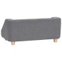 Sofá para perros de lino gris 95x63x39 cm de vidaXL, Camas para perros - Ref: Foro24-171148, Precio: 138,23 €, Descuento: %