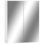 323607 Bathroom Mirror Cabinet White 60x15x75 cm MDF by vidaXL, bathroom vanities - Ref: Foro24-323607, Price: 129,13 €, Disc...