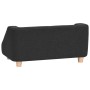 Sofá para perros de lino negro 95x63x39 cm de vidaXL, Camas para perros - Ref: Foro24-171150, Precio: 137,38 €, Descuento: %