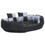 Reversible and washable gray and black dog cushion 110x80x23 cm by vidaXL, Beds for dogs - Ref: Foro24-171209, Price: 62,59 €...