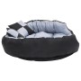 Cojín para perro reversible y lavable gris y negro 110x80x23 cm de vidaXL, Camas para perros - Ref: Foro24-171209, Precio: 62...