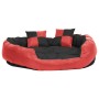 Reversible and washable dog cushion red and black 110x80x23 cm by vidaXL, Beds for dogs - Ref: Foro24-171217, Price: 58,89 €,...