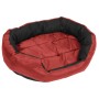 Cojín para perro reversible y lavable rojo y negro 85x70x20 cm de vidaXL, Camas para perros - Ref: Foro24-171216, Precio: 43,...