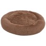 Cojín lavable para perros y gatos felpa marrón 70x70x15 cm de vidaXL, Camas para perros - Ref: Foro24-171230, Precio: 27,99 €...