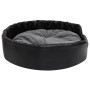 Cama de perros felpa y cuero sintético gris oscuro 90x79x20 cm de vidaXL, Camas para perros - Ref: Foro24-171267, Precio: 72,...