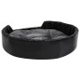 Cama de perros felpa y cuero sintético gris oscuro 90x79x20 cm de vidaXL, Camas para perros - Ref: Foro24-171267, Precio: 72,...