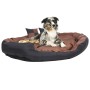 Reversible and washable dog cushion black brown 150x120x25cm by vidaXL, Beds for dogs - Ref: Foro24-171222, Price: 87,29 €, D...