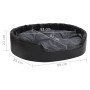 Cama de perros felpa y cuero sintético gris oscuro 99x89x21 cm de vidaXL, Camas para perros - Ref: Foro24-171268, Precio: 76,...