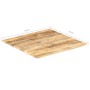 Superficie de mesa madera maciza de mango 15-16 mm 70x70 cm de vidaXL, Tableros para mesas - Ref: Foro24-286016, Precio: 83,9...