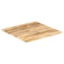 Superficie de mesa madera maciza de mango 15-16 mm 70x70 cm de vidaXL, Tableros para mesas - Ref: Foro24-286016, Precio: 83,9...