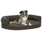 Colchón para cama de perro ergonómico gris oscuro 75x53 cm de vidaXL, Camas para perros - Ref: Foro24-171290, Precio: 61,31 €...