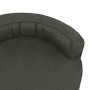 Colchón para cama de perro ergonómico gris oscuro 75x53 cm de vidaXL, Camas para perros - Ref: Foro24-171290, Precio: 61,31 €...