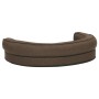 Brown linen look ergonomic dog bed mattress 75x53cm by vidaXL, Beds for dogs - Ref: Foro24-171302, Price: 49,67 €, Discount: %