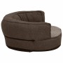 Brown linen look ergonomic dog bed mattress 75x53cm by vidaXL, Beds for dogs - Ref: Foro24-171305, Price: 61,31 €, Discount: %