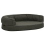 Dark gray ergonomic dog bed mattress 75x53 cm by vidaXL, Beds for dogs - Ref: Foro24-171293, Price: 61,31 €, Discount: %