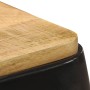 Kitchen stools 2 units solid black mango wood by vidaXL, Kitchen stools - Ref: Foro24-286131, Price: 151,54 €, Discount: %