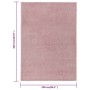 Pink short pile rug 240x340 cm by vidaXL, Rugs - Ref: Foro24-340367, Price: 149,11 €, Discount: %