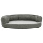 Colchón de cama de perro ergonómico aspecto lino gris 75x53 cm de vidaXL, Camas para perros - Ref: Foro24-171299, Precio: 61,...