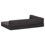 Colchón de cama de perro ergonómico aspecto lino negro 60x42cm de vidaXL, Camas para perros - Ref: Foro24-171346, Precio: 34,...