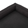 Colchón de cama de perro ergonómico aspecto lino negro 60x42cm de vidaXL, Camas para perros - Ref: Foro24-171346, Precio: 34,...