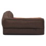 Brown linen look ergonomic dog bed mattress 60x42cm by vidaXL, Beds for dogs - Ref: Foro24-171340, Price: 32,20 €, Discount: %