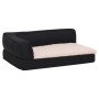 Black linen look ergonomic dog bed mattress 75x53cm by vidaXL, Beds for dogs - Ref: Foro24-171344, Price: 49,01 €, Discount: %