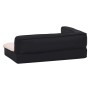 Black linen look ergonomic dog bed mattress 75x53cm by vidaXL, Beds for dogs - Ref: Foro24-171344, Price: 49,01 €, Discount: %