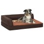 Ergonomic brown linen-look dog bed mattress 75x53cm by vidaXL, Beds for dogs - Ref: Foro24-171341, Price: 52,30 €, Discount: %