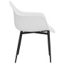 Dining chairs 2 units white PP by vidaXL, dining chairs - Ref: Foro24-338073, Price: 155,99 €, Discount: %