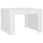 Mesa de centro madera contrachapada blanco 50x50x35 cm de vidaXL, Mesas de centro - Ref: Foro24-808549, Precio: 31,99 €, Desc...