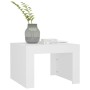 Mesa de centro madera contrachapada blanco 50x50x35 cm de vidaXL, Mesas de centro - Ref: Foro24-808549, Precio: 31,99 €, Desc...