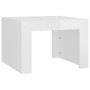 Plywood white glossy coffee table 50x50x35 cm by vidaXL, Coffee table - Ref: Foro24-808555, Price: 47,04 €, Discount: %