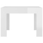 Plywood white glossy coffee table 50x50x35 cm by vidaXL, Coffee table - Ref: Foro24-808555, Price: 47,04 €, Discount: %