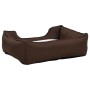 Cama de perro felpa apariencia de lino marrón y blanca de vidaXL, Camas para perros - Ref: Foro24-171373, Precio: 21,49 €, De...