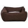 Cama de perro felpa apariencia de lino marrón y blanca de vidaXL, Camas para perros - Ref: Foro24-171373, Precio: 21,49 €, De...