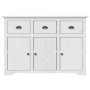 Aparador alto BODO madera maciza pino blanco 115,5x43x200,5 cm de vidaXL, Aparadores - Ref: Foro24-3206451, Precio: 490,29 €,...