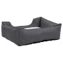 Gray and white linen look plush dog bed by vidaXL, Beds for dogs - Ref: Foro24-171368, Price: 35,38 €, Discount: %