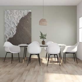 Dining chairs 6 units white PP by vidaXL, dining chairs - Ref: Foro24-3082356, Price: 362,17 €, Discount: %