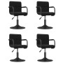 Swivel dining chairs 4 units black velvet by vidaXL, dining chairs - Ref: Foro24-3087916, Price: 244,49 €, Discount: %