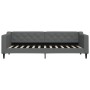 Sofá cama tela gris oscuro 80x200 cm de vidaXL, Camas y somieres - Ref: Foro24-354157, Precio: 211,99 €, Descuento: %